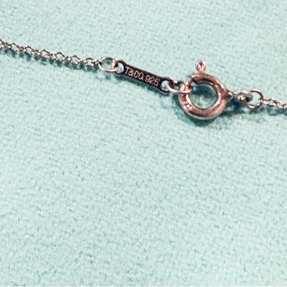 🔥FLASH SALE 🔥Elsa Peretti Small Open Heart Necklace Sterling Silver 925 ✨ - Picture 5 of 5